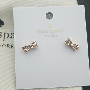 Kate Spade earrings Ready Set Bow - new